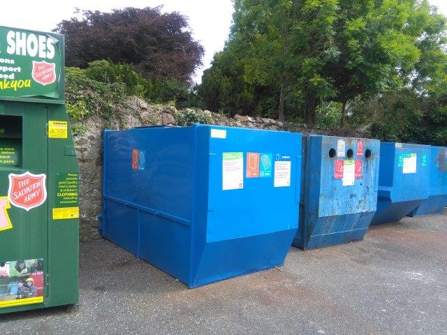 recycling bank in St Austell