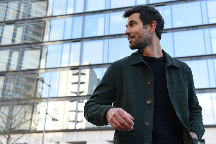 Sustainable mens clothing